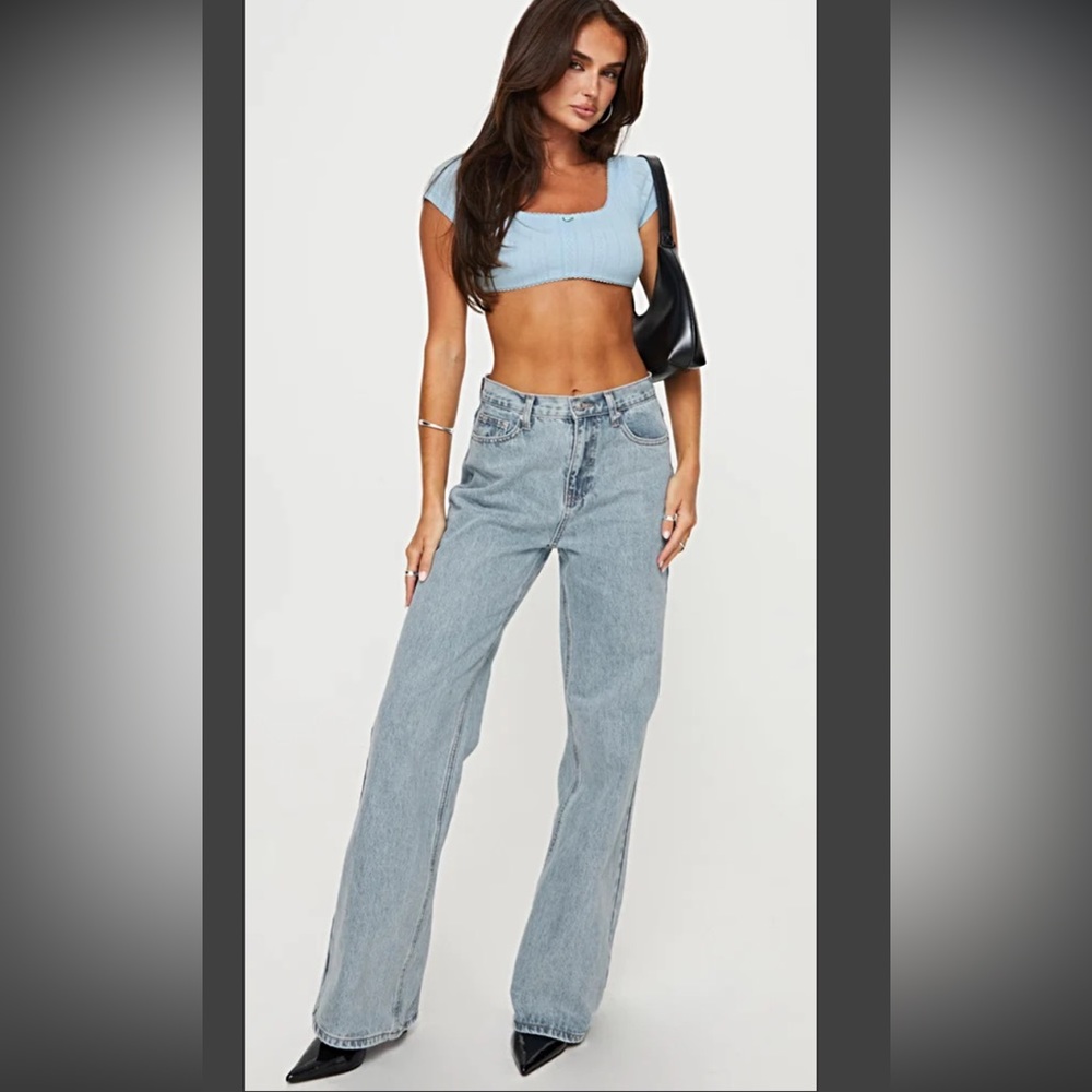 Princess Polly Maple Flare Jeans
